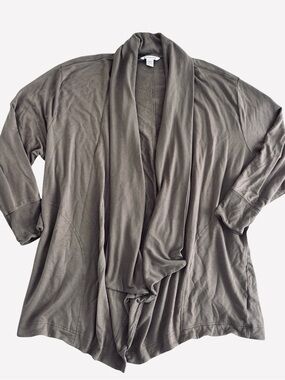 Athleta Pranayama Restore Wrap Mocha Colored Size 2X